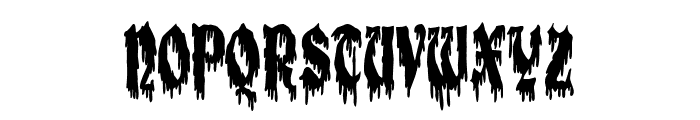 Extreme Bloody Gothic Font LOWERCASE
