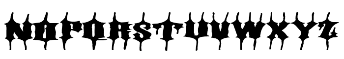 Extreme Gothic Font LOWERCASE