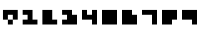 Extremely Small Fonts Regular Font OTHER CHARS