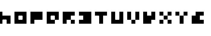 Extremely Small Fonts Regular Font LOWERCASE