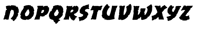 Excalibur Stone Bold Italic Font UPPERCASE