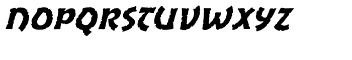 Excalibur Stone Cold Italic Font UPPERCASE