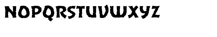 Excalibur Stone Cold Font LOWERCASE