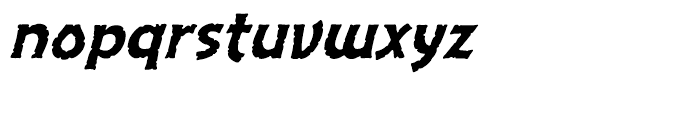 Excalibur Stone Italic Font LOWERCASE
