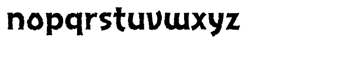 Excalibur Stone Regular Font LOWERCASE
