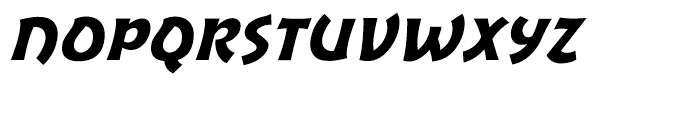 Excalibur Sword Italic Font UPPERCASE