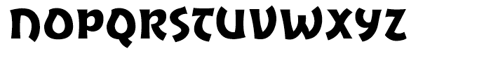 Excalibur Sword Thrust Font UPPERCASE