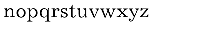 Excelsior Cyrillic Roman Font LOWERCASE