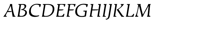 Exlibris Italic Font UPPERCASE