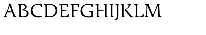 Exlibris Regular Font UPPERCASE