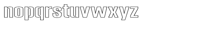 Expansion N32 Font LOWERCASE