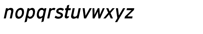 Expressway SemiBold Italic Font LOWERCASE