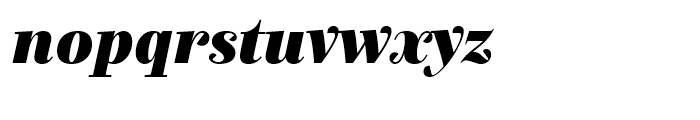 Exquise FY Black Italic Font LOWERCASE