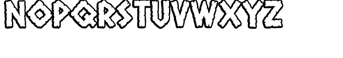 Exterminate Without Pity Font LOWERCASE