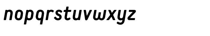 Extreme Sans Bold Italic Font LOWERCASE