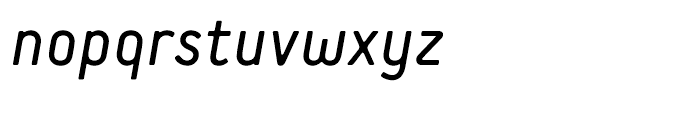 Extreme Sans Italic Font LOWERCASE