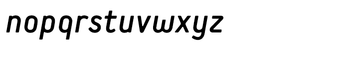 Extreme Sans Medium Italic Font LOWERCASE