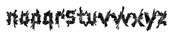 Explosion Total Font LOWERCASE
