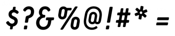 Extreme Sans Medium Italic Font OTHER CHARS