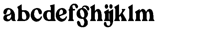 Ex Vaganza Black Condensed FONT