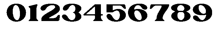 Ex Vaganza Black Expanded Font OTHER CHARS