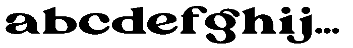 Ex Vaganza Black Expanded FONT