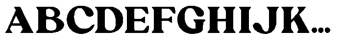 Ex Vaganza Black Font UPPERCASE