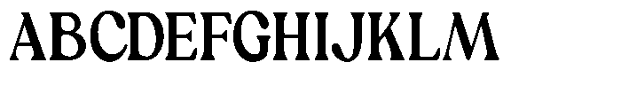 Ex Vaganza Bold Condensed Font UPPERCASE