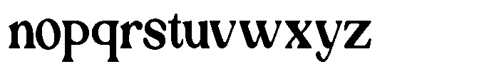 Ex Vaganza Bold Condensed Font LOWERCASE