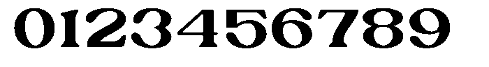 Ex Vaganza Bold Expanded Font OTHER CHARS