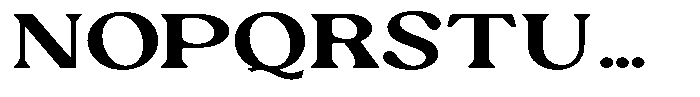 Ex Vaganza Bold Expanded Font UPPERCASE