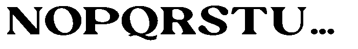 Ex Vaganza Extra Bold Expanded Font UPPERCASE