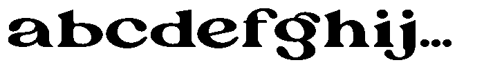 Ex Vaganza Extra Bold Expanded FONT
