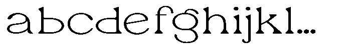 Ex Vaganza Extra Light Expanded FONT