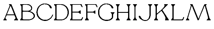 Ex Vaganza Extra Light Font UPPERCASE