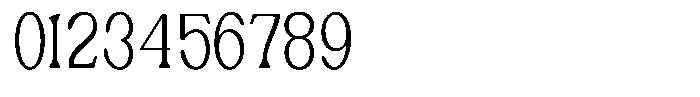 Ex Vaganza Light Condensed Font OTHER CHARS