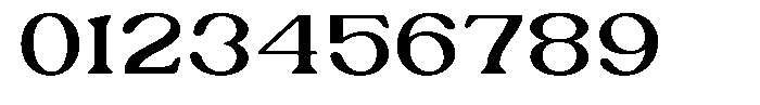Ex Vaganza Medium Expanded Font OTHER CHARS
