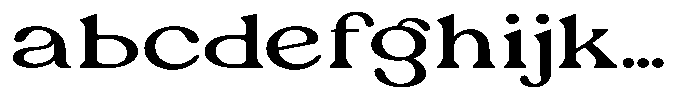 Ex Vaganza Medium Expanded FONT