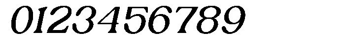 Ex Vaganza Medium Slanted Font OTHER CHARS