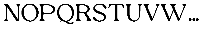 Ex Vaganza Regular Font UPPERCASE