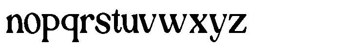 Ex Vaganza Semi Bold Condensed Font LOWERCASE