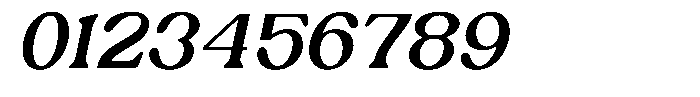 Ex Vaganza Semi Bold Slanted Font OTHER CHARS