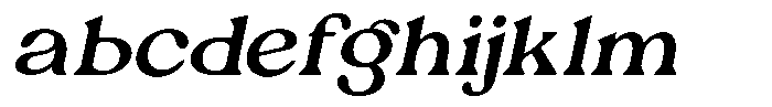 Ex Vaganza Semi Bold Slanted FONT