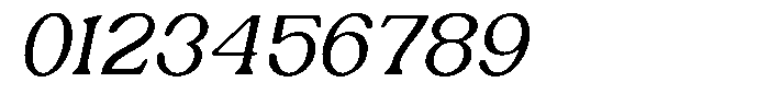 Ex Vaganza Slanted Font OTHER CHARS
