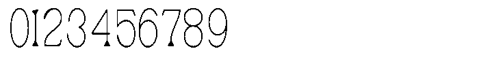 Ex Vaganza Thin Condensed Font OTHER CHARS