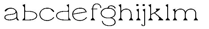 Ex Vaganza Thin Expanded FONT