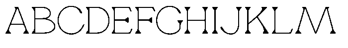 Ex Vaganza Thin Font UPPERCASE
