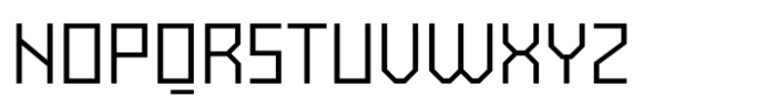 Exabyte 02 Light Font UPPERCASE