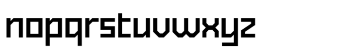 Exabyte 02 Semi Bold Font LOWERCASE