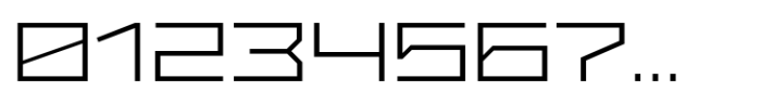 Exabyte 07 Light Font OTHER CHARS
